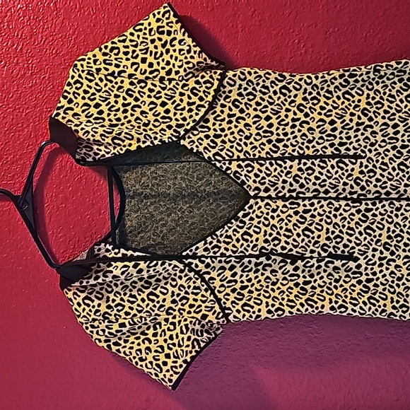 Cooperative leopard print mini dress - Picture 4 of 5